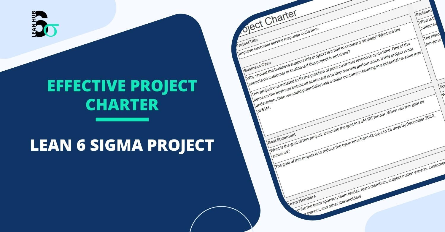 Project Charter Lean Six Sigma